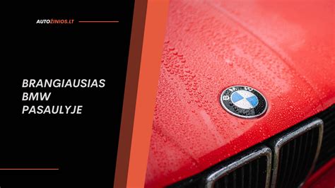 BMW ženkliuko infragravimas: estetiškas dizainas kapotui