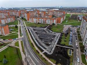 schema, rodanti A. Goštauto ir A. Tumėno gatvių sankirtoje esančias dvi automobilių stovėjimo aikšteles