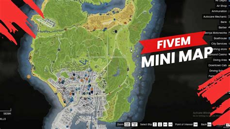 FiveM Z mygtuko meniu, rodantis parinktį 