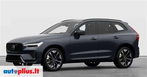 Infografika: XC60 dalys - naudotos vs naujos, filtras pagal metus, transmisijos tipą ir skirtingas spalvas