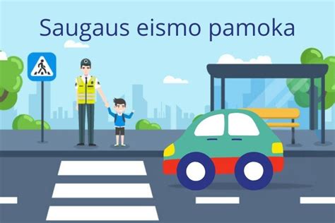 schema: saugaus atstumo ir eismo taisyklių laikymosi vizualizacija
