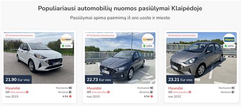 Schema, iliustruojanti papildomas išlaidas nuomojantis automobilį