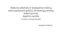 Infografika su alkoholio kiekio promilėse ir atitinkamų baudų bei sankcijų palyginimu.