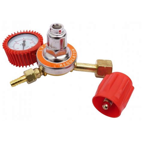 Nuotrauka su skirtingų tipų dujų slėgio reguliatorių schemomis