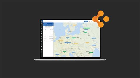 vizualizacija su pagrindinėmis Webfleet funkcijomis: transporto priemonių sekimas, darbo srautų valdymas, atitikties užtikrinimas, tvarumas ir elektromobilumas