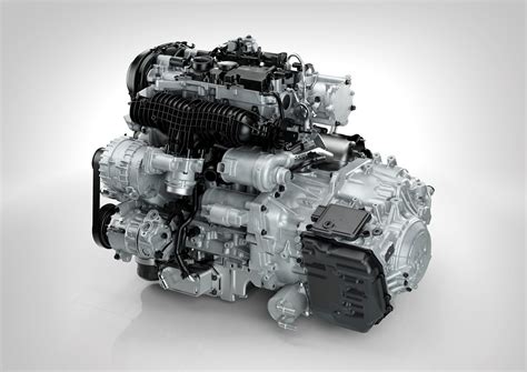 VEA (Volvo Engine Architecture) variklio schema ir pjūvis