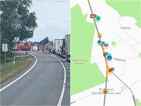 Informacinė schema apie eismo saugumą „Via Baltica“ kelyje ir svarbiausius Kėdainių rajono transporto mazgus