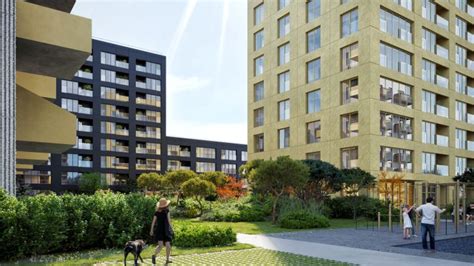 Modernus Vilniaus daugiabutis su žaliomis erdvėmis