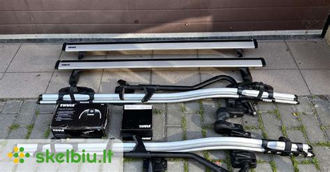 Aerodinamiškai optimizuotas dviračių laikiklis ant automobilio stogo