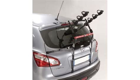 Kompaktiškas dviračių laikiklis ant automobilio bagažinės