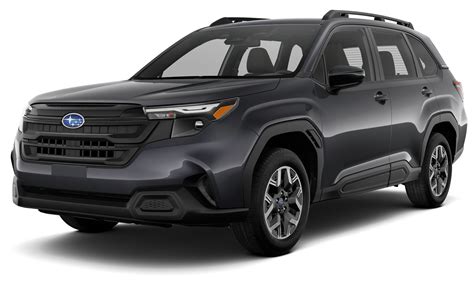 Subaru Forester interjero nuotrauka, fokusuojanti į analoginius prietaisus ir centrinį multimedijos ekraną