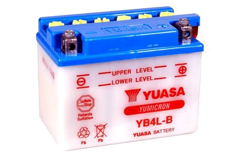 Yuasa Yumicron YB4L-B originalus kokybiškas akumuliatorius