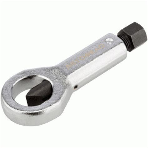 veržlių laužiklis perpjauna surūdijusią veržlę