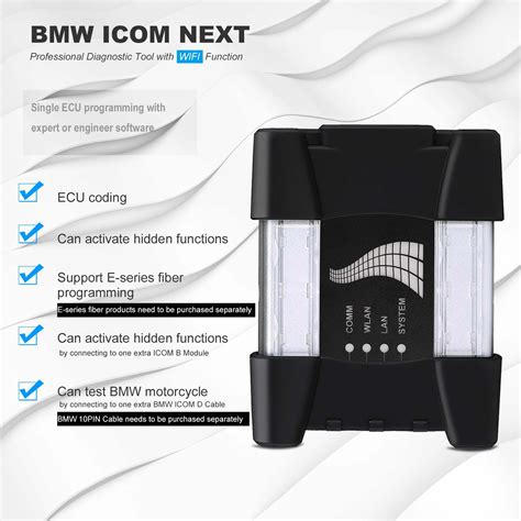 Pavyzdys: BMW ICOM NEXT diagnostikos įrenginys su nešiojamuoju kompiuteriu