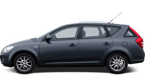 Kia Ceed (2008-2011) universalo ir hečbeko kėbulo tipų vizualizacija