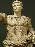 Bistas, vaizduojantis Romos imperatorių Augustą (iš Prima Portos)