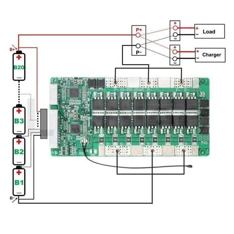 Schema, lyginanti 18650 akumuliatoriaus su PCB valdikliu ir be jo konstrukciją.