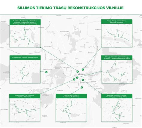 Žemėlapis: didžiausi autoservisų tinklai Vilniuje