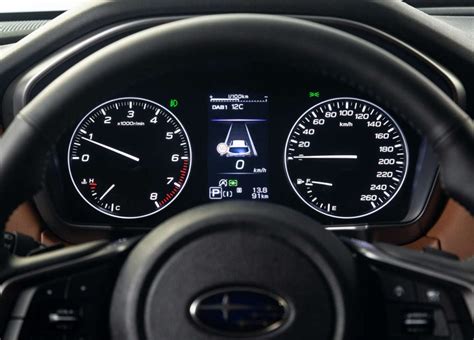 Schematinis elektroninės sistemos Subaru automobilio pavaizdavimas