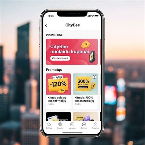 Infographic: CityBee nuolaidų sistema ir zonos