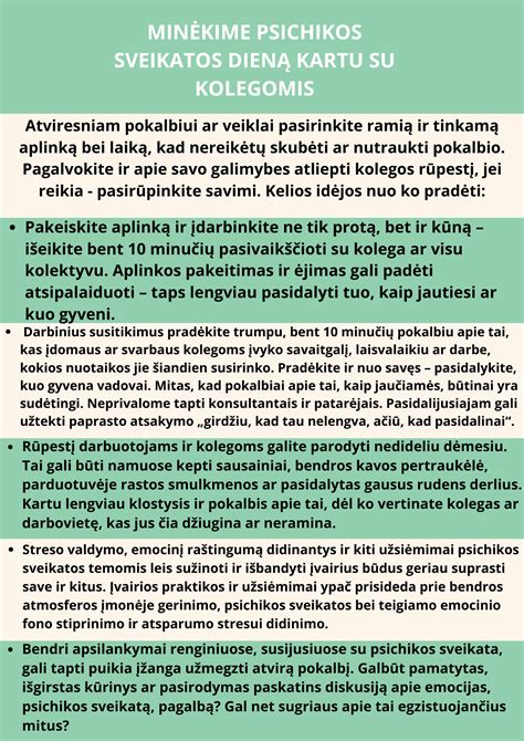 Prevencinės priežiūros kontrolinis sąrašas
