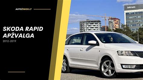 Schematinis Škoda Rapid modelio pozicionavimas tarp Fabia ir Octavia