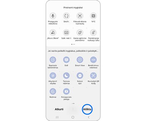 Saugos ir privatumo nustatymų meniu „Samsung“ įrenginyje schema