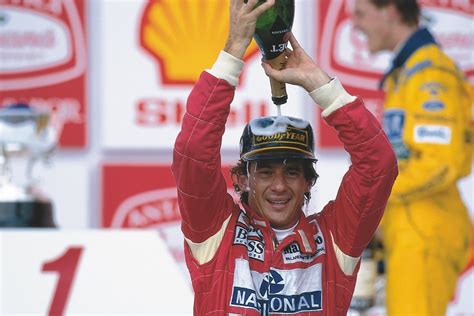 Ayrtonas Senna lenktynių metu