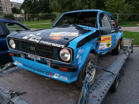 Senovinis automobilis Lietuvos ralio varžybose