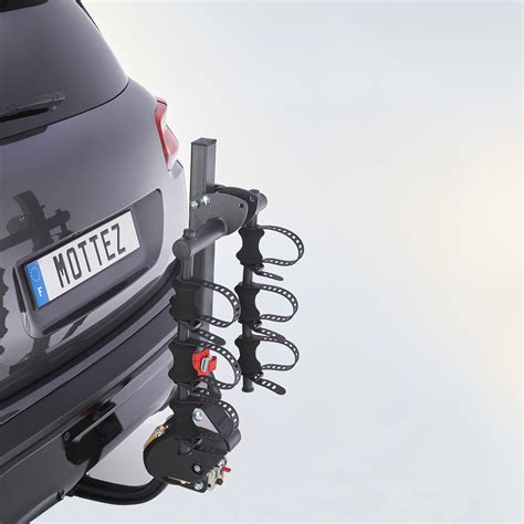 schema: dviračių laikiklio tvirtinimas prie automobilio tempimo kablio
