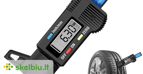 Ilustracija, rodanti tinkamą padangų protektoriaus gylį ir galimus defektus