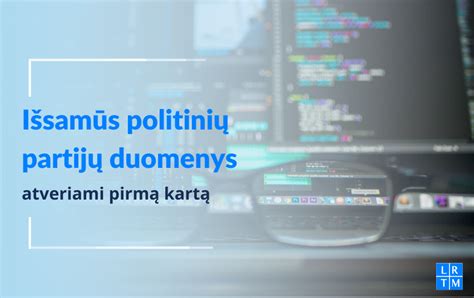 Diagrama, lyginanti dviejų politinių partijų programas