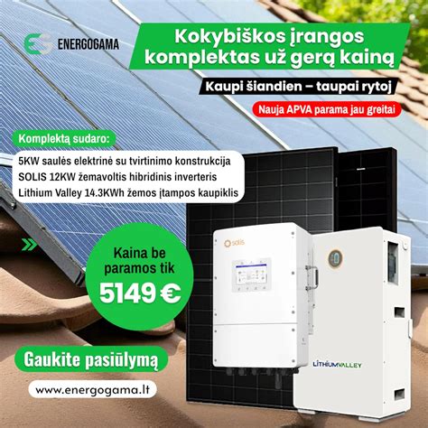 Energijos kaupiklis saulės elektrinėms