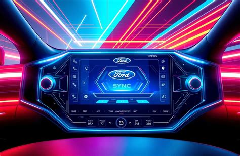 Teminė nuotrauka: „Ford SYNC 3“ ekranas automobilyje