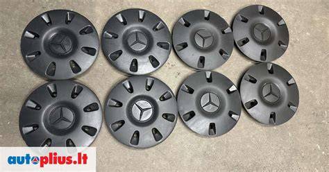 Komplektas keturių Mercedes Benz ratų gaubtų R16