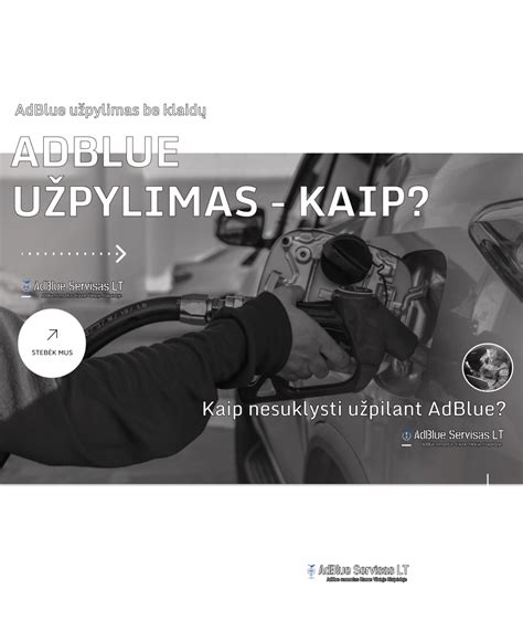 AdBlue bako ir sistemos schemos pavyzdys