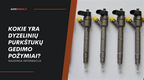 techninė iliustracija: kuro purkštukų kontaktų valymas ir tikrinimas