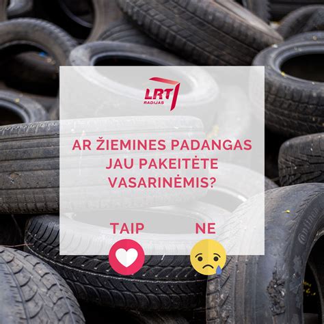 Sandėlyje saugomos padangos, paruoštos transportavimui