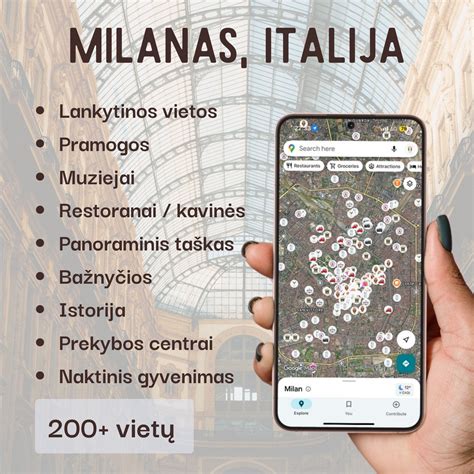 Milano C zonos žemėlapis