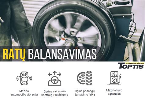 infografika: ratų balansavimo svarba ir netolygiai nusidėvėjusios padangos pavyzdys
