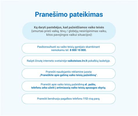 Sistemos piktogramos: pranešimas apie pažeidimą, skundas, paaiškinimas