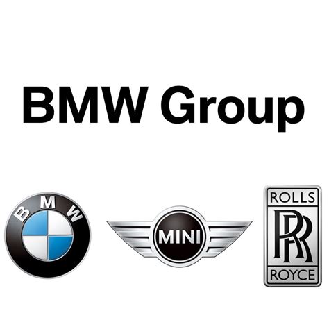 BMW, MINI, Rolls-Royce logotipai