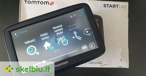 Tematinė nuotrauka: naudota TomTom navigacija automobilyje