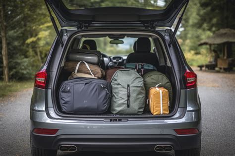 Ford C-Max su atidarytu bagažine, demonstruojantis jo talpą ir išimamų sėdynių galimybes