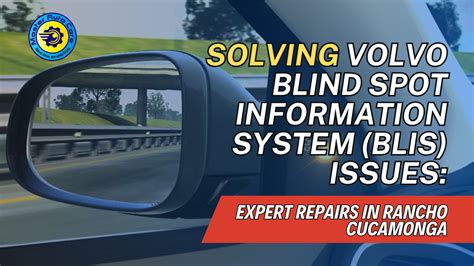 Volvo BLIS sistemos veikimo principo infografika