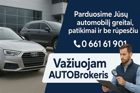 Profesionalaus autoserviso darbuotojai atliekantys automobilio diagnostiką