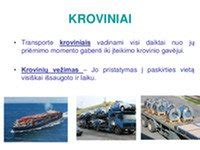 Įvairių tipų kroviniai ir jų pakavimas transportavimui