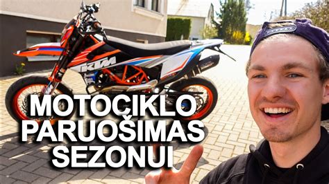 Infografika: patikros punktai prieš motociklo sezono pradžią