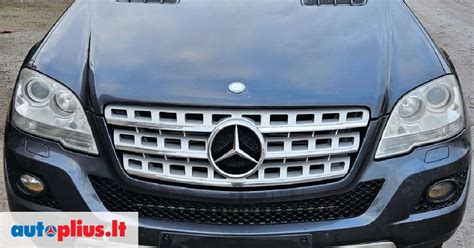 Mercedes-Benz ML ir GL modelių palyginimas (schematinis vaizdas)