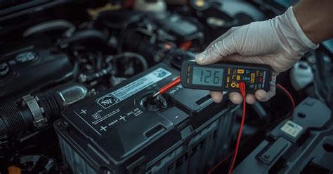 Infografika: Akumuliatoriaus įtampos ir elektrolito lygio matavimas